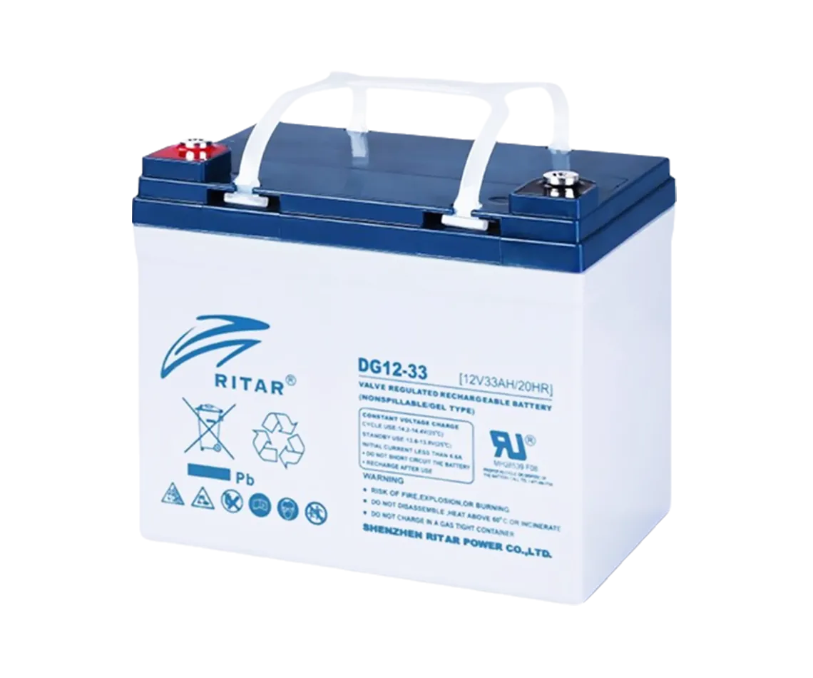 Гелов акумулатор Ritar DG12-33, 12 V, 33 Ah