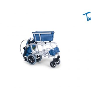 Сгъната транспортна инвалидна количка Moretti CP850-37 за пътуване