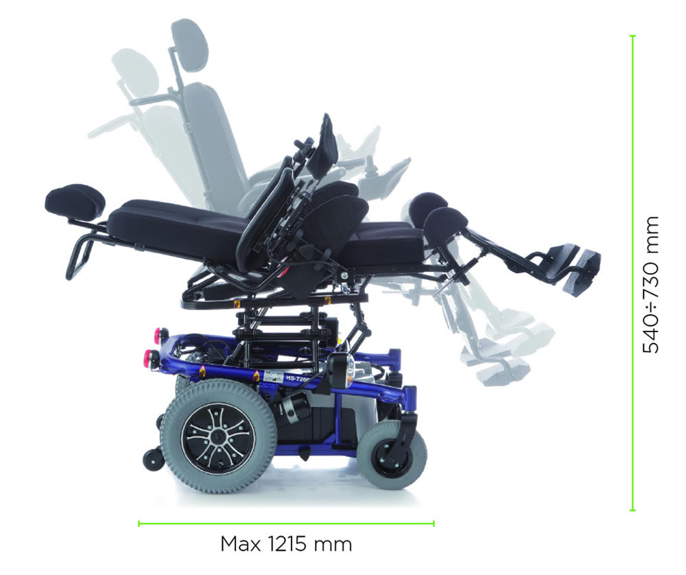 Moretti ARIES PRO CS920BL с електрическо повдигане на седалката от 54 до 73 cm
