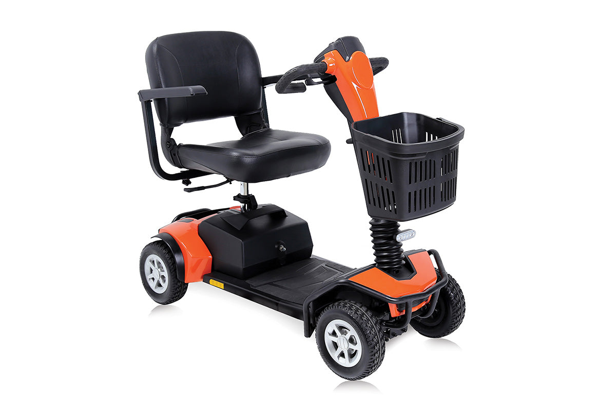 Разглобяем електрически скутер Moretti Ardea Mobility 210 в оранжев цвят
