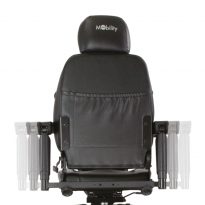 Регулиране ширината на подлакътниците на Moretti Mobility 240
