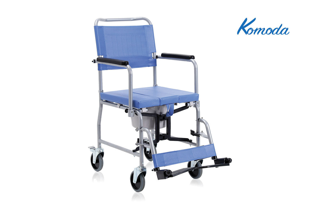Сгъваем тоалетен стол на колела Moretti Komoda RC320-43 до 120 кг