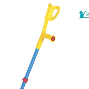 Детски регулируеми канадки Moretti Brio RP700C в жълто и синьо – чифт
