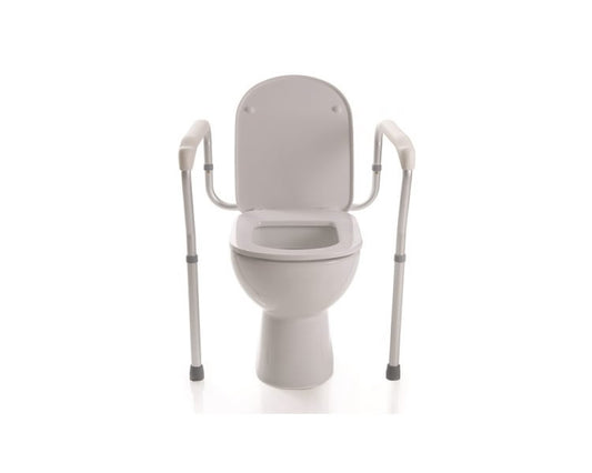 Adjustable toilet safety rail, Moretti RP770 – front view